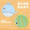 Cartoon cute Marine animal fish seat cushion, Recreation House round slow rebound pressure-relieving memory foam seat cushion Specification image